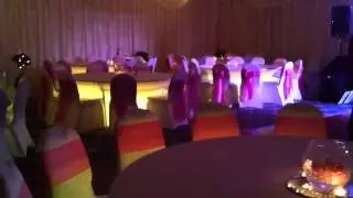 wireless dmx & battery powered led uplight