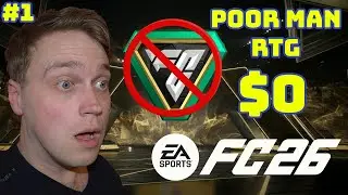 МОЕ ПЕРВОЕ ВИДЕО FC 26 - POOR MAN RTG - EP 1
