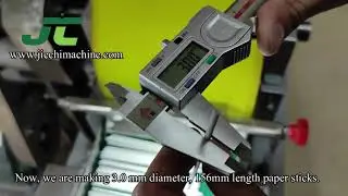 Paper Lollipop Stick Making Machine, paper Q-tip stick