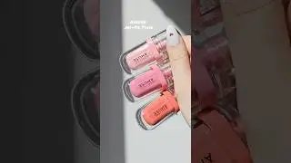 AMUSE Jel-Fit Tints swatches🍬🍭#makeup #makeupswatches  #makeupshorts #kbeauty #kbeautymakeup