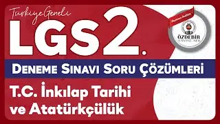 Aralık 2025 - LGS 2. Deneme Sınavı TC İNKILAP TARİHİ ve ATATÜRKÇÜLÜK Çözüm Videoları