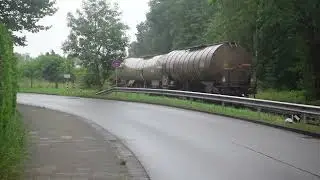 Nebenbahn, Arbeitsfahrzeuge & Durchfahrende Züge im Bahnhof Winsen