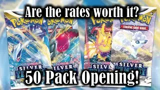 Opening 50 Packs of Silver Tempest! | PTCGO SIT Codes Giveaway!