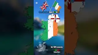 Ultra-detailed map of Ireland #ireland #map #mapping #mapper #britishisles #celtics #northernireland