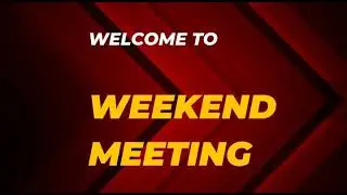 Jw weekend meeting Nov 25 - Dec 1- 2024