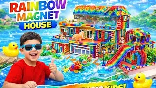 Grow Up Now Kids! 🎨 Rainbow House Learning Adventure #rainbowhouse 