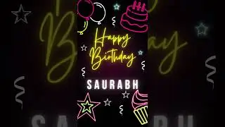 Happy Birthday SAURABH 🎂 Best Wishes