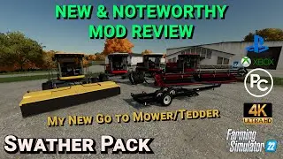 Swather Pack | Mod Review | Farming Simulator 22