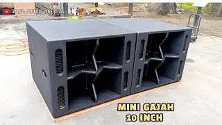 proses membuat box Gajahan 10 inch