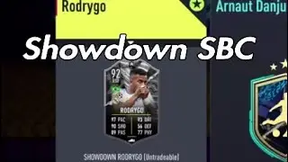 Rodrygo Showdown SBC FIFA 22