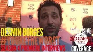 Desmin Borges interviewed at the S4 Premiere Red Carpet for FXX's 