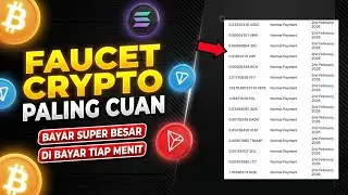 Auto panen crypto gratis.! faucet crypto tercepat langsung bisa wd faucetpay