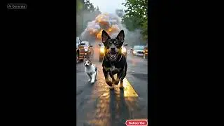 &ldquo;Dog Saves Cat in Split-Second Rescue &mdash; F-150 Nearly Hit Them!&rdquo;
