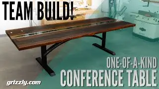 Grizzly Conference Table Build Featuring our Marketing Team | Grizzly Industrial