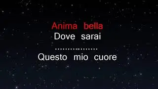 EROS RAMAZZOTTI - STELLA GEMELLA - KARAOKE