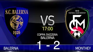 Balerna VS Monthey (Coppa Svizzera 20/21)