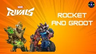 Marvel Rivals | Rocket & Groot Day 1 Gameplay 🌌 Guardians of the Galaxy Unleashed!