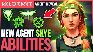 VALORANT | New Agent SKYE Gameplay - All Abilities Explained