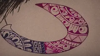 Mandala art 😍 Alphabet mandala art ll C letter mandala art tutorial ll 