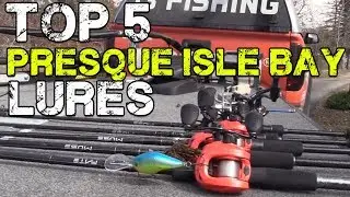 Dave Lefebre's Top 5 Baits for Bass Fishing Presque Isle Bay