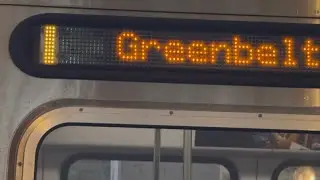 WMATA Subway: Kawasaki 7k Series 🟡Yellow Line🟡 Train from Huntington to Greenbelt