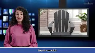 High Quality Classic Solid All-weather Folding HDPE Adirondack Chair, Comfortable, Durable