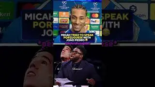 Micah did his absolute best 🤣 #UCLToday