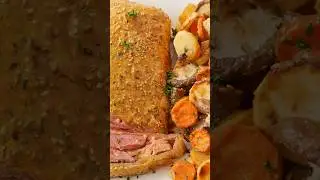 Magret de canard au foie gras en cro&ucirc;te de s&eacute;same ⭐ #Magret #canard #foiegras