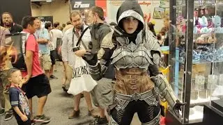 Monika Lee Diablo III Cosplay at Comic-Con 2014 (full interview)