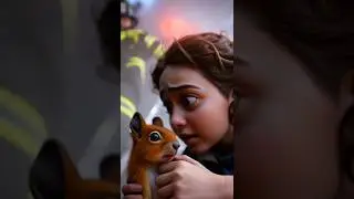 The Red Squirrel and the Fire Escape