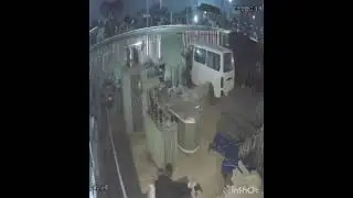 CCTV Footage Captures Midnight Break-In at Electrical Shop