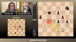 Norway Chess Round 1 with GM Hess and GM Naroditsky |!format |!schedule |!support