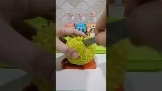 Satisfying  cute cutable durian fruit toy |  asmr video #satisfyingvideos #cutabletoys #ytshorts