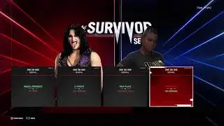 WWE Survivor Series Wargames night 1 bracket B 1/4/2026