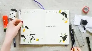 Bullet Journal | My favorite WEEKLY SETUP