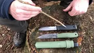 Condor tool & Knife terrasaur-mora garberg comparison