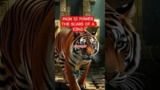 Your Pain is Your Armor 🐅 | Alpha Wisdom #shortsfeed #youtubeshorts #motivation #usa