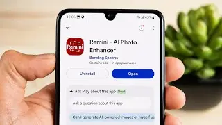 Remini App Use Kaise Kare || How to Use Remini AI Photo Enhancer App