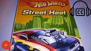🔥 Hot Wheels STREET HEAT ⚙️🏁  A Mattel Read Aloud Storybook with English CC Emojis