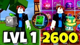 Going From Noob To Pro In Blox Fruits Using The Fruit Notifier - Day 1