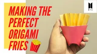 McDonald's Fries | Origami Tutorial | BTS Meal Special