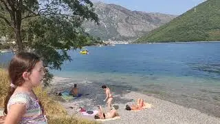 Пляжи Черногории. Каменари, пролив Вериге.