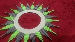 Simple wall hanging craft / new wall decor ideas / home decor craft @TDEasyCraftTamil 