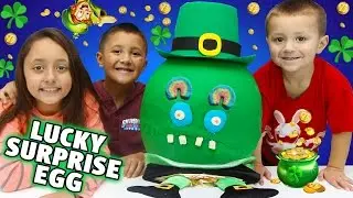 The Luckiest Surprise Eggs' Disastrous Opening! BAD IDEAS x 3 w/ Skylander Boy and Girl & LC CHASE