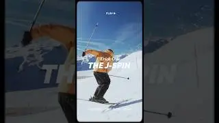 5 простых трюков на склоне | J-Spin ⛷️ #шорты #лыжи