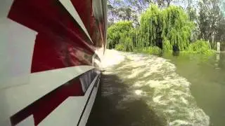 Rick and Todd Kelly Racing 6lt 840HP Boat with NASCAR engine.
