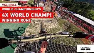 GoPro: 4x Women's World Champ - Winning Run! - Vali Holl - 2025 DH MTB World Championships