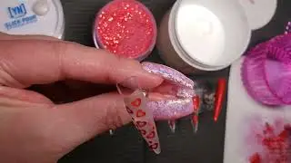 Acrylic Nails For Valentine's Day | Young Nails | Tammy Taylor 