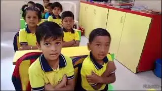Rajveer and his classmates are enjoying math class..😇