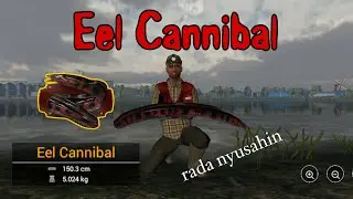 SPOT EEL CANNIBAL 2024 || MISSION GHENT-TERNEUZEN MONSTER FISHING PLANET ANDROID